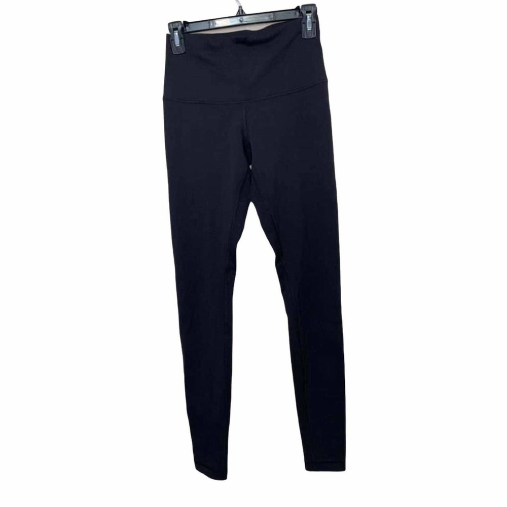 Lululemon Wunder‎ Under Pant Roll Down Black Size 4
